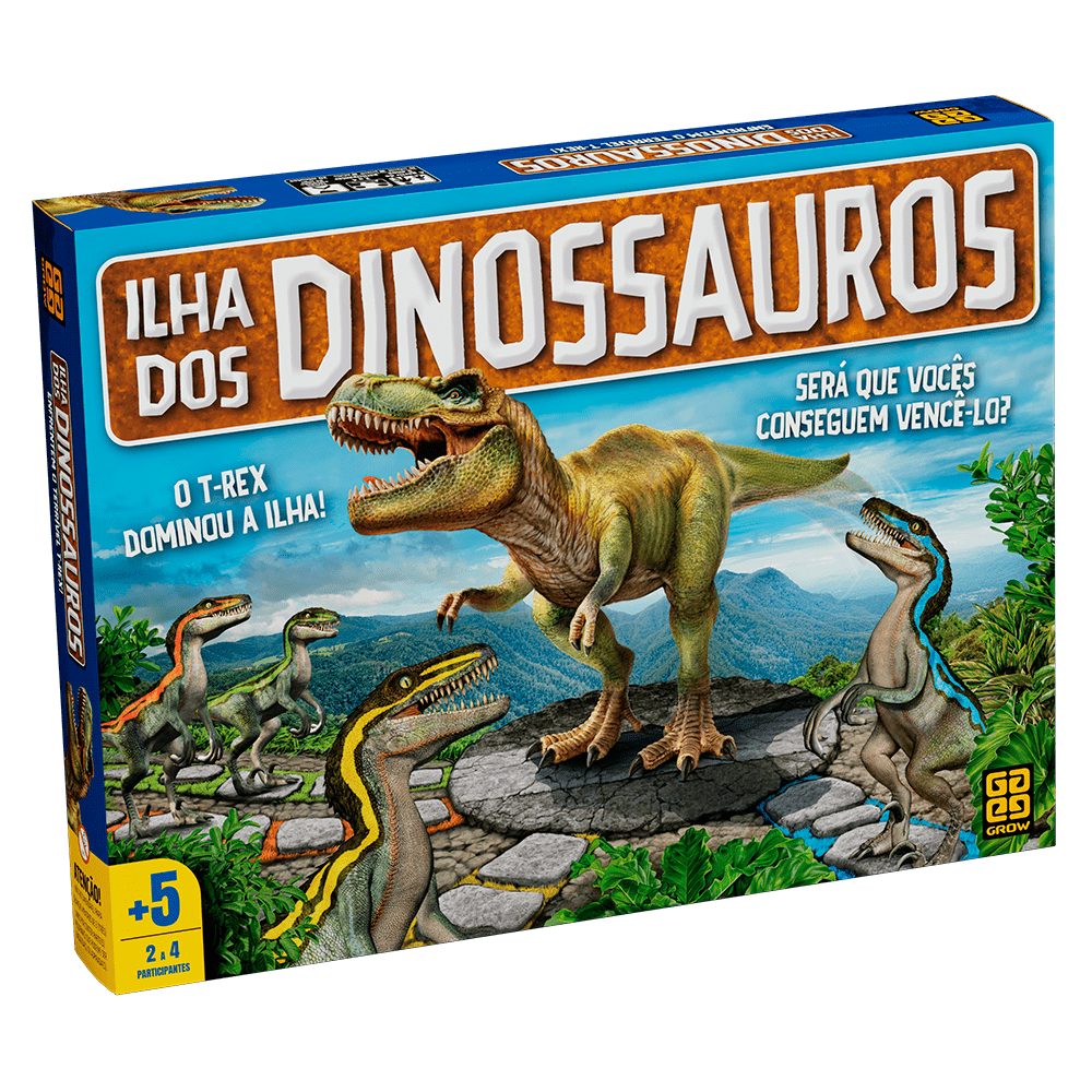 Organizador para Ilha dos Dinossauros - Caixinha Boardgames